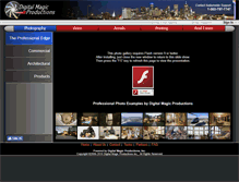 Tablet Screenshot of digitalmagicpro.com